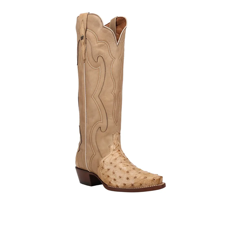 Maravilla Full Ostrich Snip Toe Pull On Cowboy Boots sold by Shoebacca product image thumbnail 2