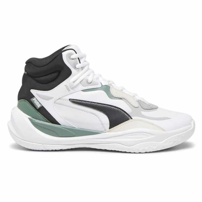 Playmaker Pro Mid Plus Basketball Shoes made by Puma