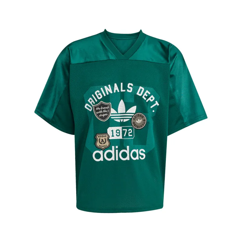 Originals Dept. Graphic Mesh V Neck Short Sleeve Jersey made by Adidas