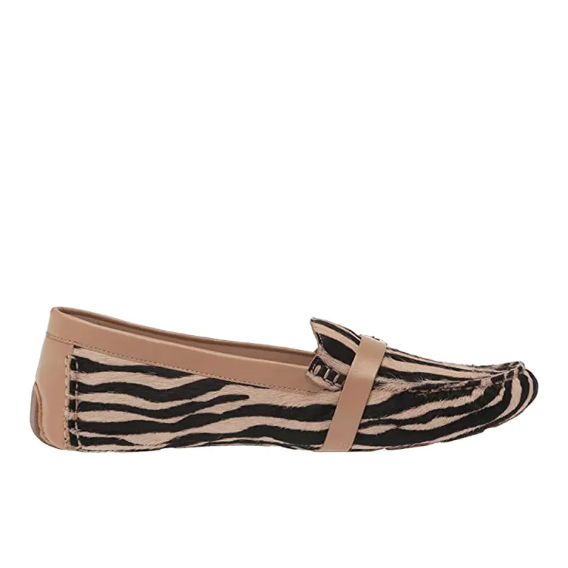 Emely Driver Zebra Loafers made by Cole Haan