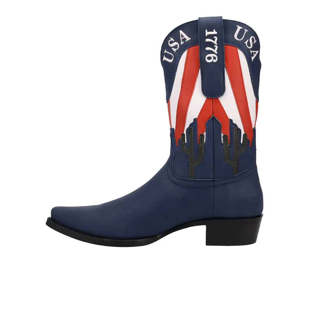 Freedom Leather Snip Toe Pull On Boots sold by Shoebacca product image thumbnail 3