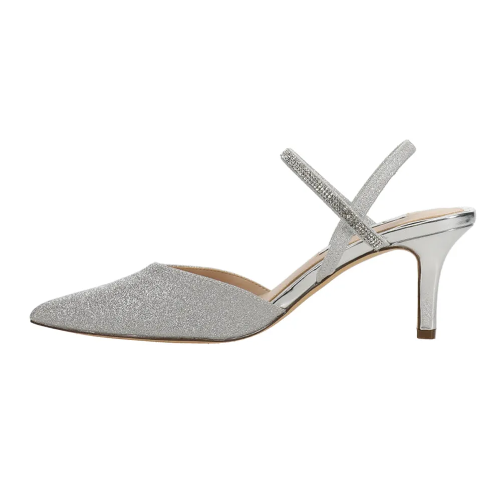 Billie Glitter Pointed Toe Sling Back Pumps sold by Shoebacca product image thumbnail 3
