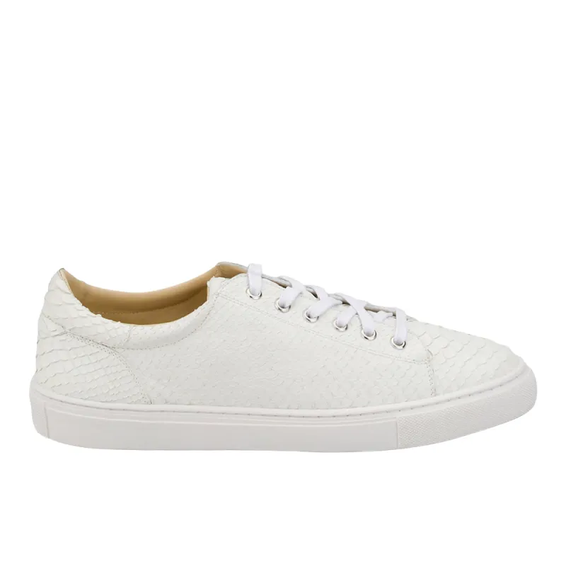 Mason Python Lace Up Sneaker made by Tony Lama