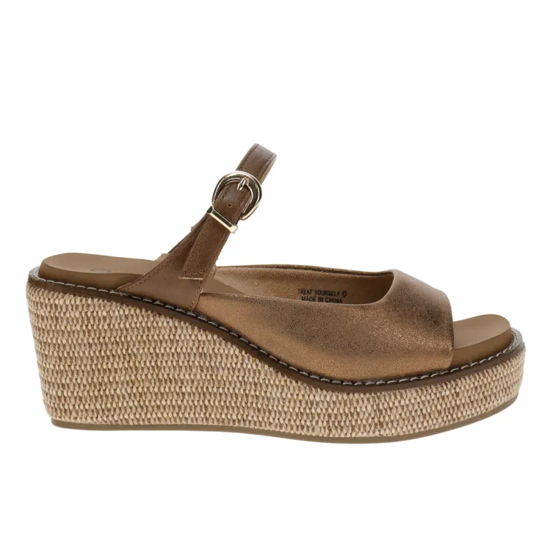 Treat Yourself Wedge Sandal made by Corkys