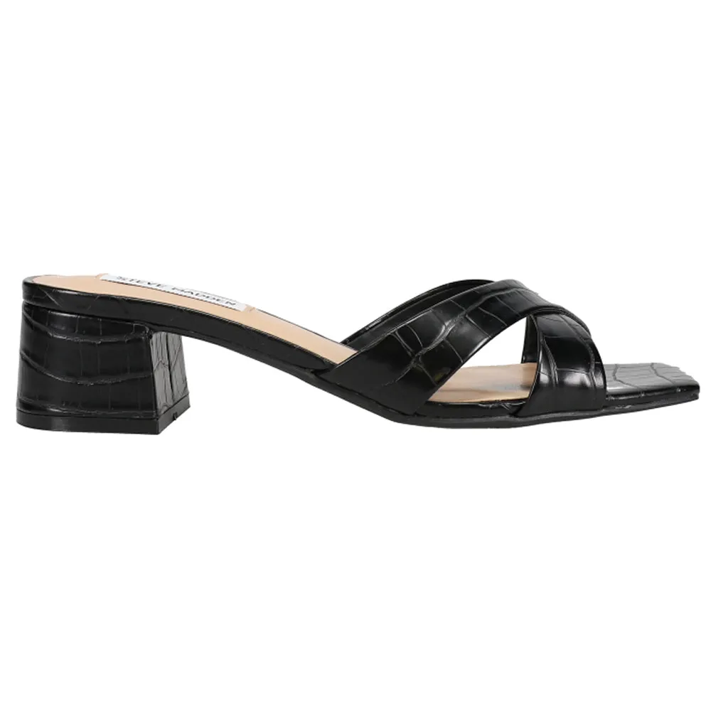 Gaia Ankle Strap Block Heel Sandals sold by Shoebacca