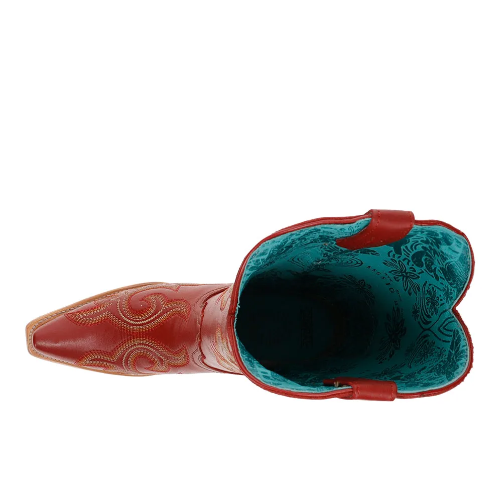 Flames Embroidery Boot sold by Shoebacca product image thumbnail 4