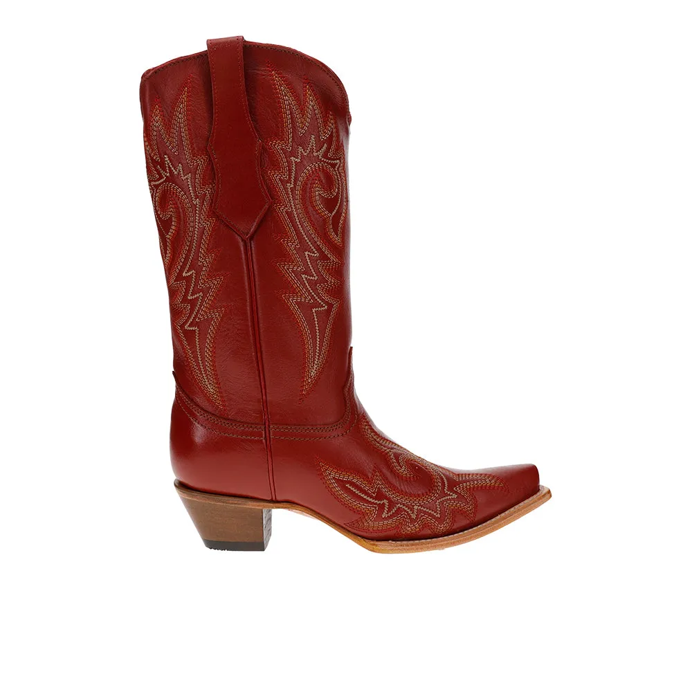 Flames Embroidery Boot sold by Shoebacca