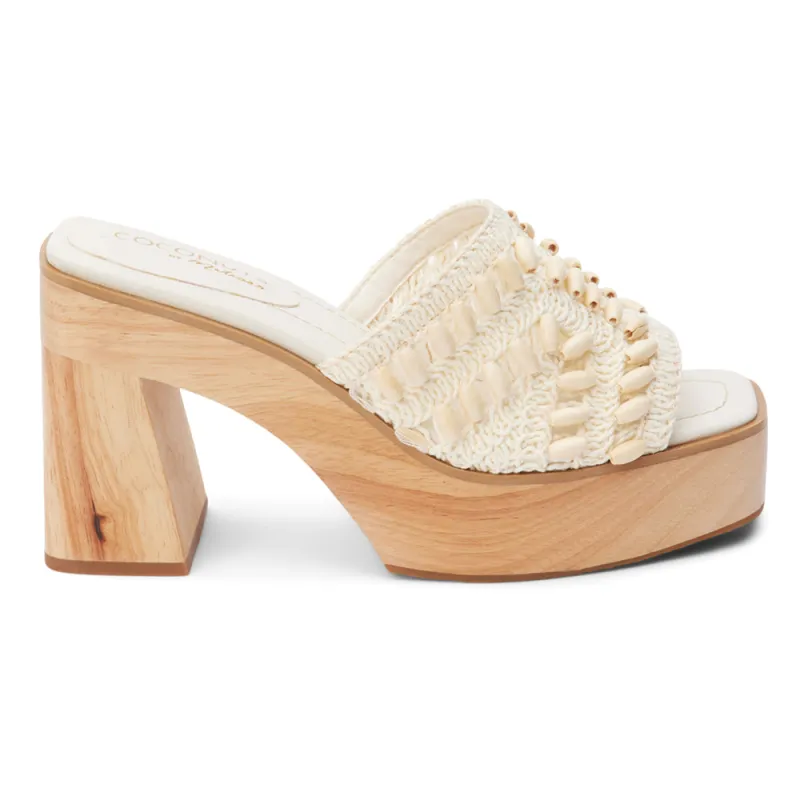 Glenn Block Heel Platform Sandals made by Coconuts by Matisse