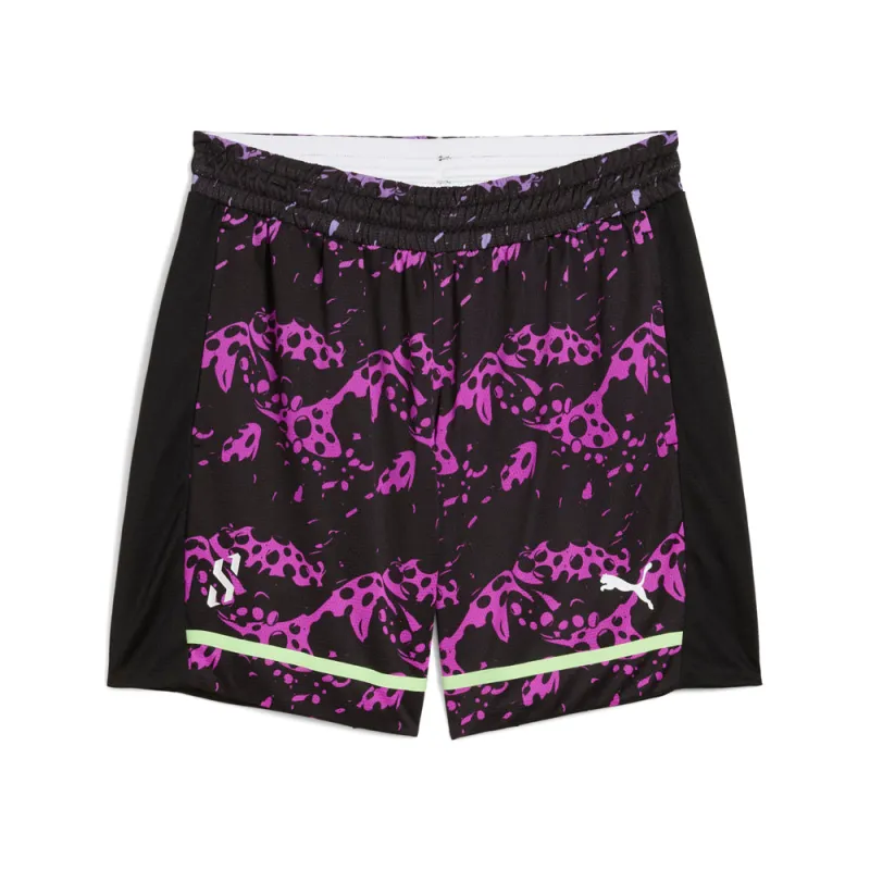 Scoot Purple Lab Basketball Athletic Shorts made by Puma