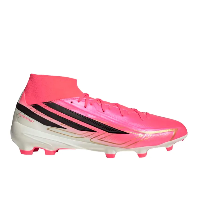 F50 Hyperfast League Mid Firm Ground Soccer Cleats made by Adidas