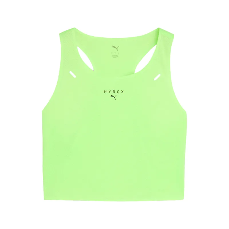 PUMA X HYROX Ultraspun Crop Crew Neck Athletic Tank Top made by Puma