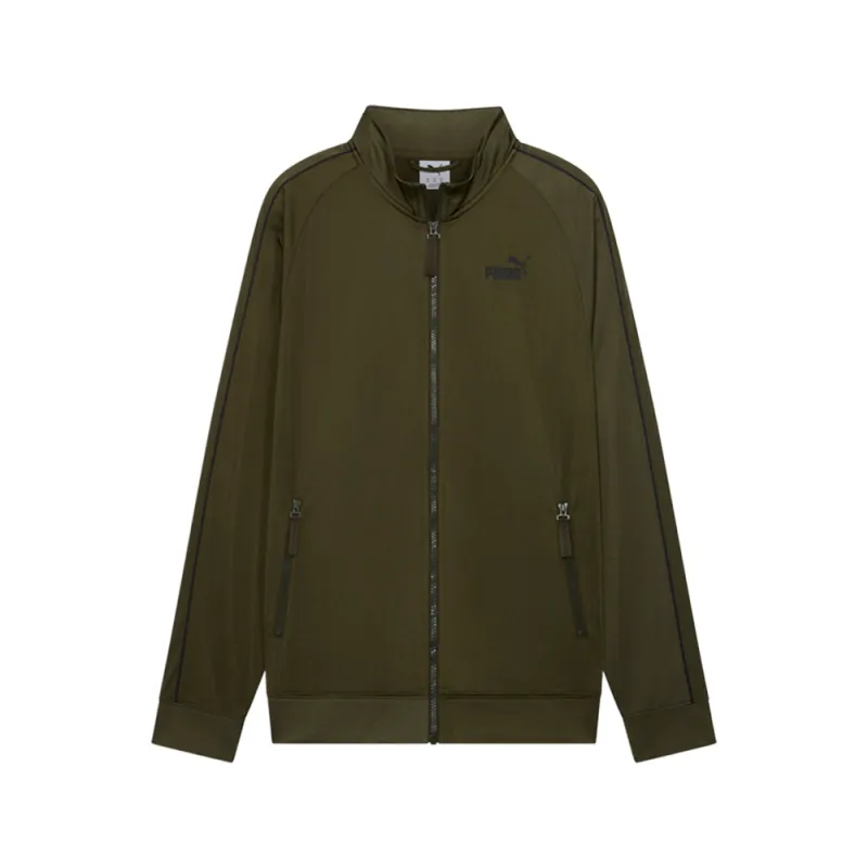 Essential Piped Tricot Full Zip Jacket made by Puma