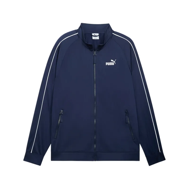 Essential Piped Tricot Full Zip Jacket made by Puma