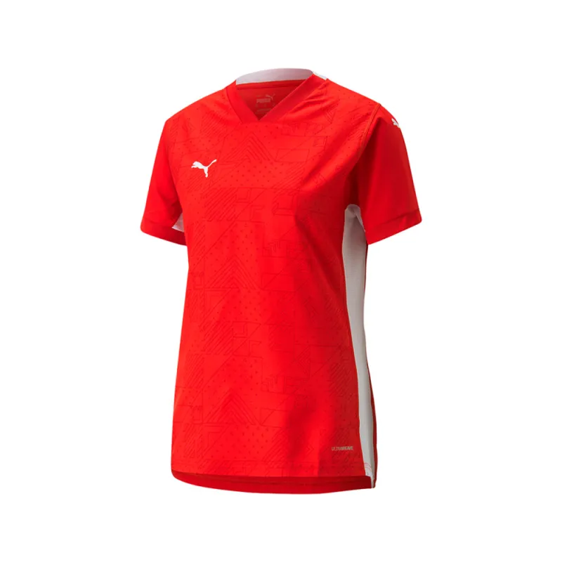 TeamCUP Crew Neck Short Sleeve Soccer Jersey made by Puma