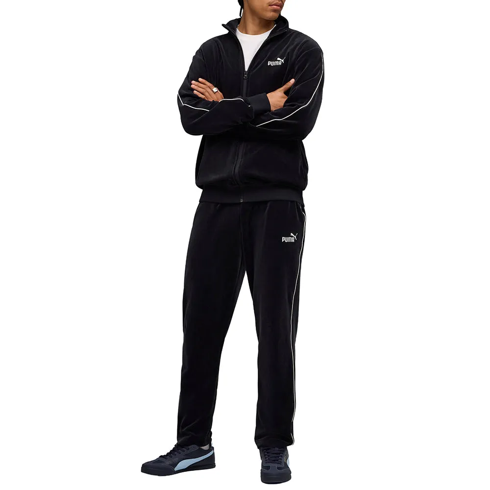 Essentials Elevated Velour Full Zip Track Jacket sold by Shoebacca product image thumbnail 5