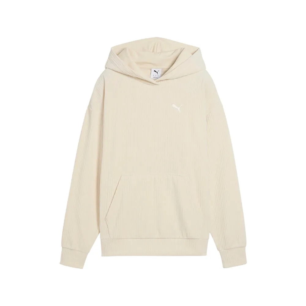 Elevated Essentials Comfort Velour Rib Pullover Hoodie sold by Shoebacca