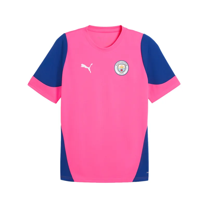 Manchester City Crew Neck Short Sleeve Training Soccer Jersey made by Puma
