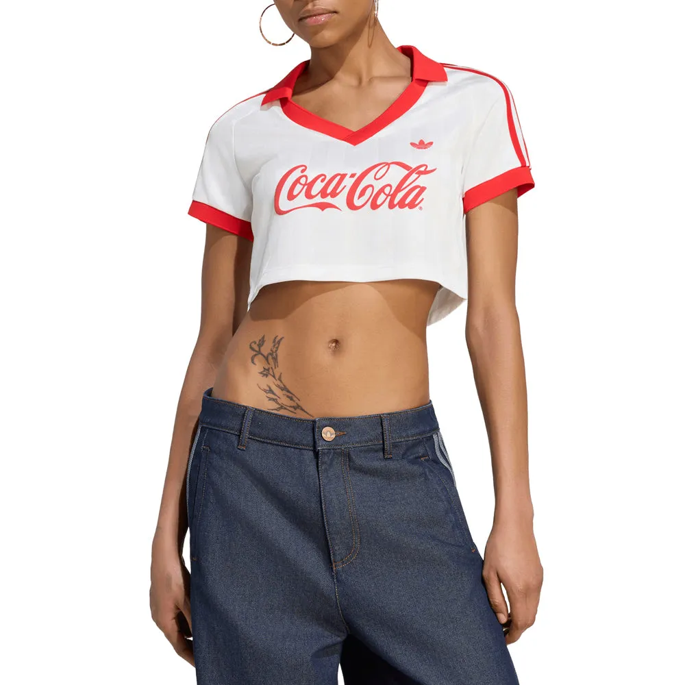 adidas x Coca-Cola Cropped Jersey sold by Shoebacca product image thumbnail 2