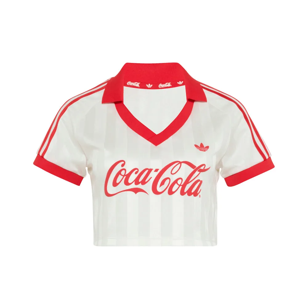 adidas x Coca-Cola Cropped Jersey sold by Shoebacca