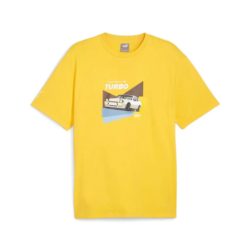 Porsche Legacy 924 Graphic Crew Neck Short Sleeve T-Shirt made by Puma