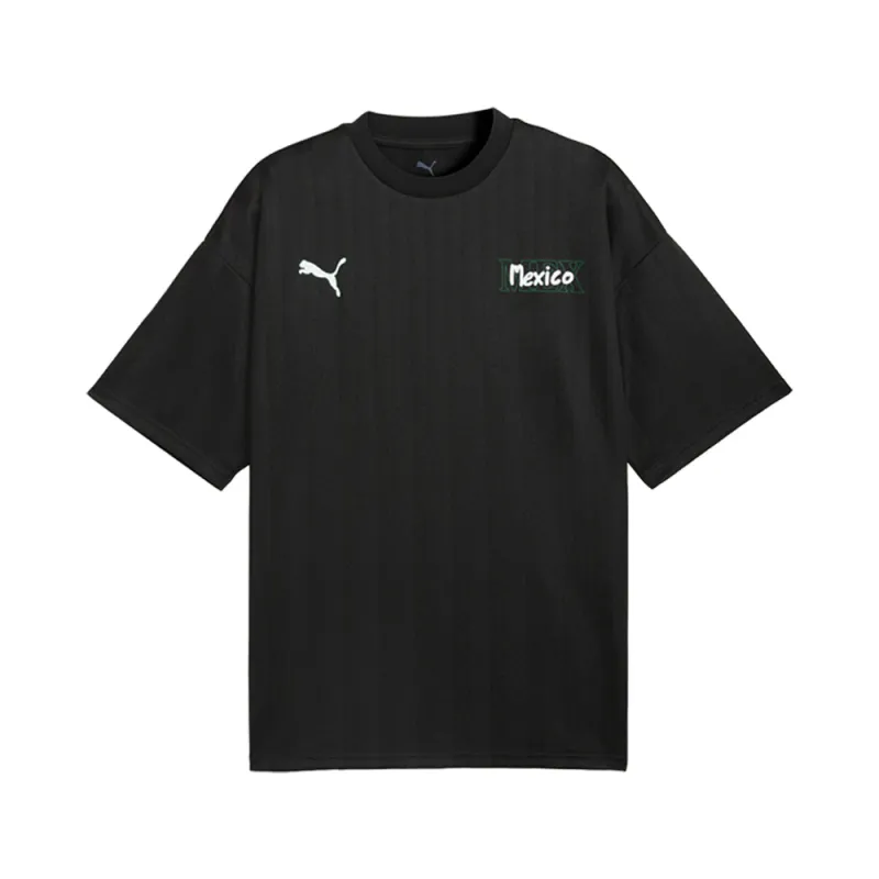 Fanpack Mexico Soccer Relaxed Crew Neck Short Sleeve Jersey made by Puma