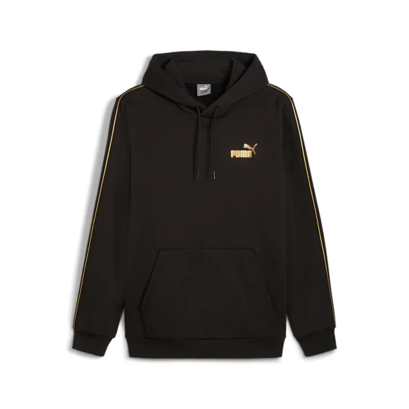 Essentials Tape Minimal Gold Pullover Hoodie made by Puma