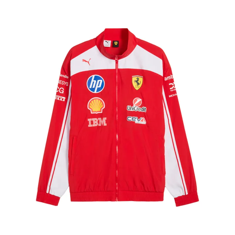Scuderia Ferrari Replica Drivers Authentic Full Zip Track Jacket made by Puma