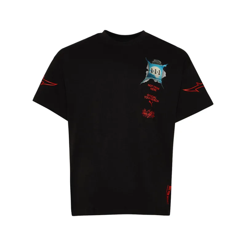 Melo Metallic Graphic T-Shirt made by Puma
