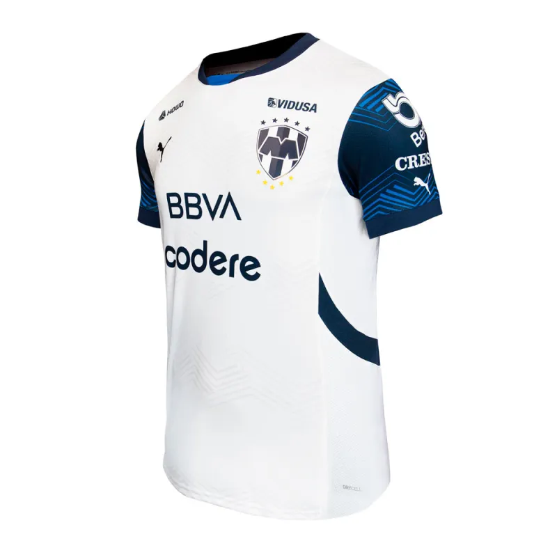 Monterrey Away Crew Neck Short Sleeve Soccer Jersey made by Puma