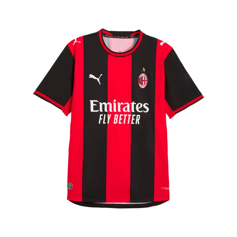 AC Milan Home Authentic Soccer Jersey made by Puma
