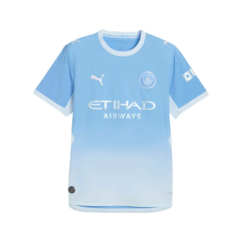Manchester City F.C. Authentic Home Soccer Jersey made by Puma