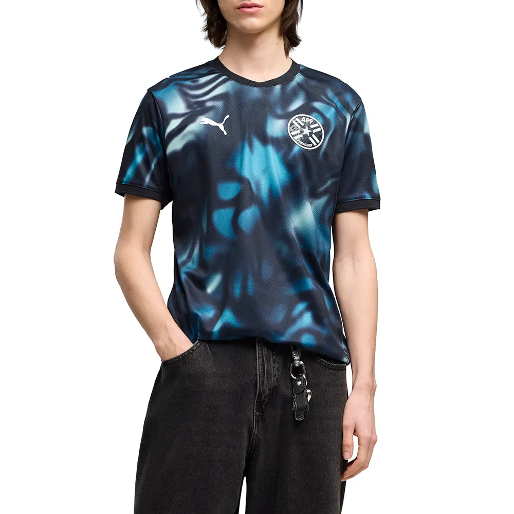 Paraguay Away Crew Neck Short Sleeve Soccer Jersey sold by Shoebacca product image thumbnail 3