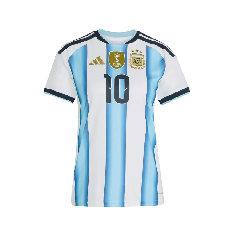 Argentina 26 Home Messi Jersey made by Adidas