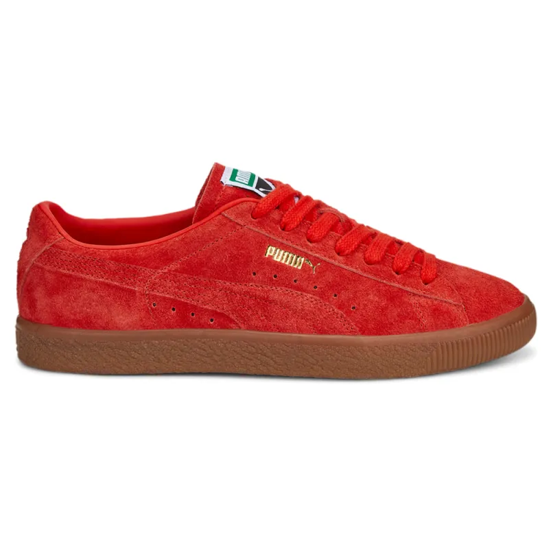 Suede Vintage Hairy Suede Lace Up Sneakers made by Puma