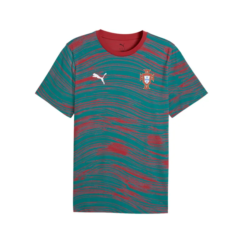 Portugal Ftblculture All Over Print Crew Neck Short Sleeve Athletic T-Shirt made by Puma