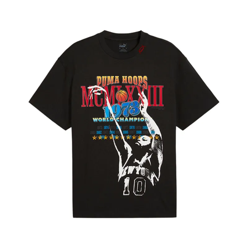 Crowd Craze Crew Neck Short Sleeve T-Shirt made by Puma