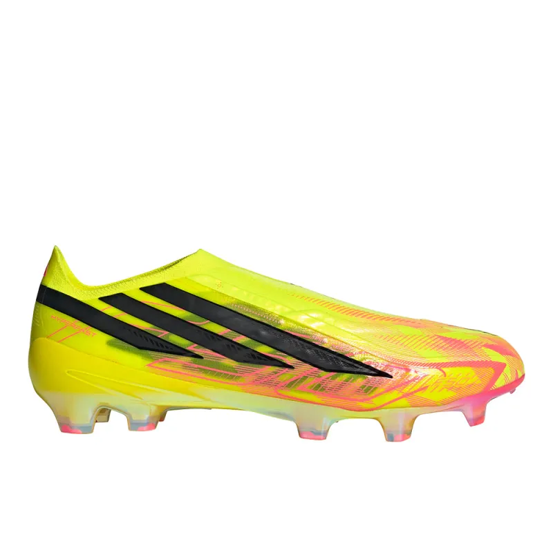 F50 Hyperfast Elite Laceless Firm Ground Boots made by Adidas