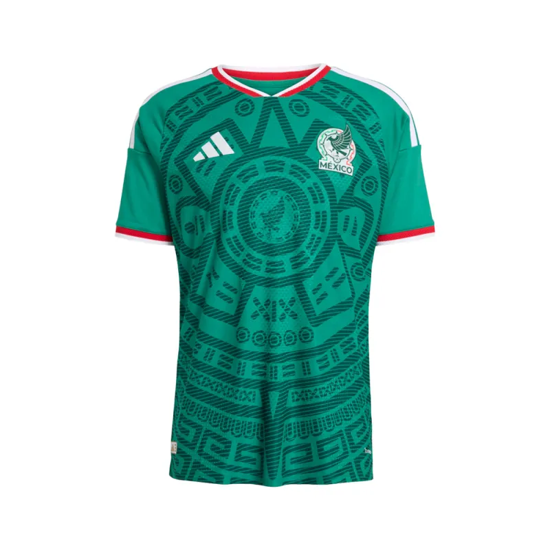 Mexico 26 Home Authentic Jersey made by Adidas