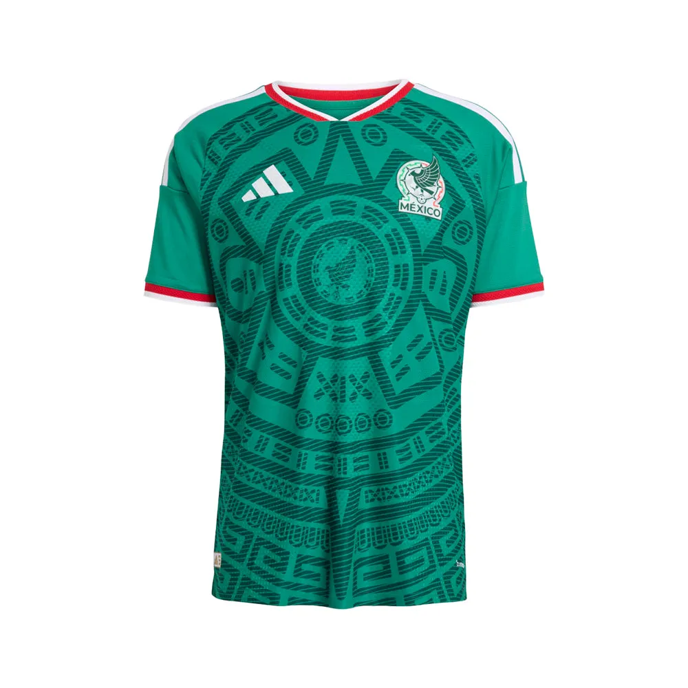 Mexico 26 Home Authentic Jersey sold by Shoebacca