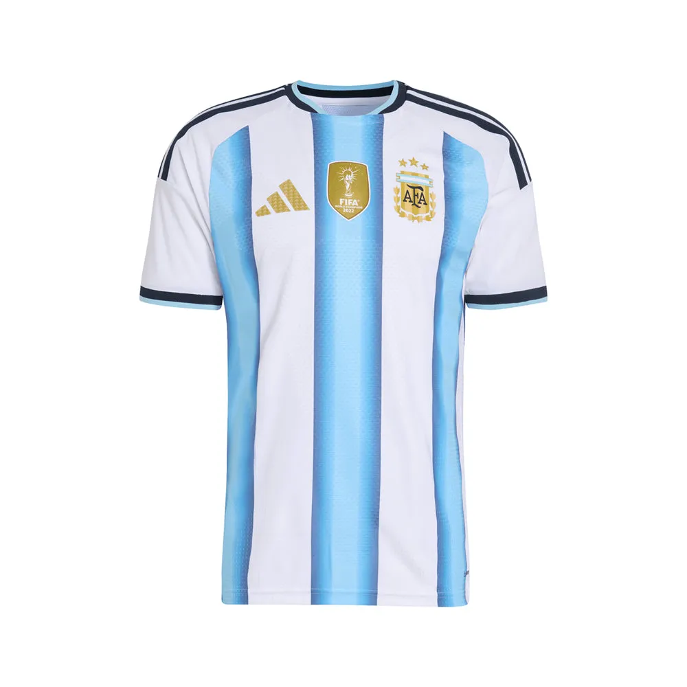 Argentina 26 Home Authentic Jersey sold by Shoebacca
