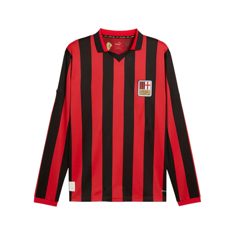 AC Milan 125th Anniversary Authentic Replica Long Sleeve Jersey made by Puma