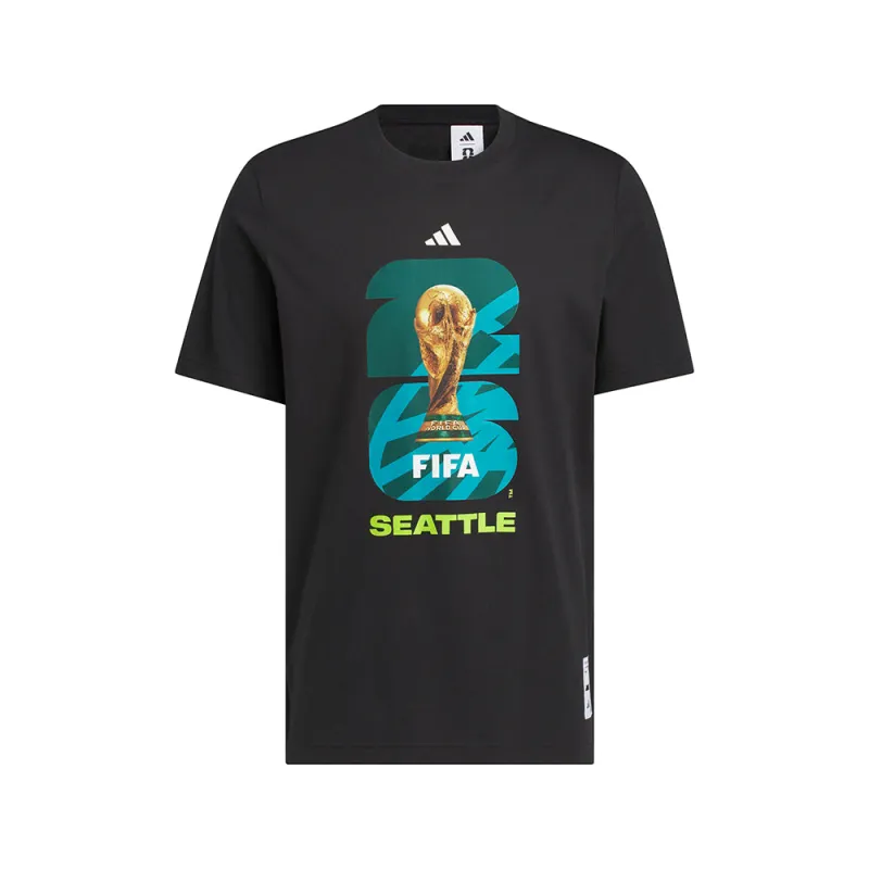 FIFA World Cup 26 Host City Seattle T-Shirt made by Adidas