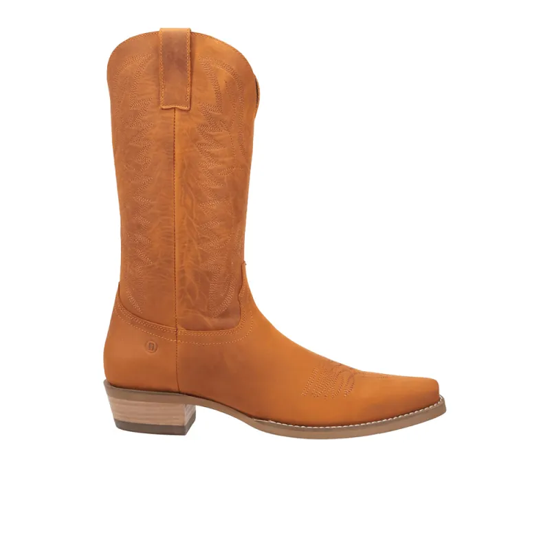 Workhorse Leather Snip Toe Pull On Boots made by dingo