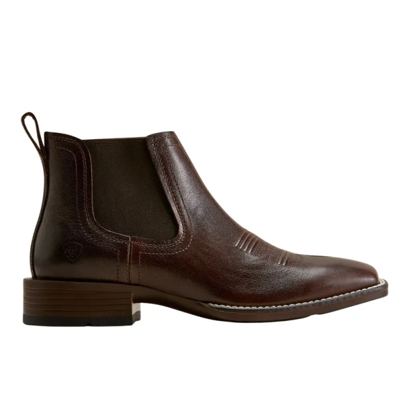Booker Chelsea Wide Square Toe Western Boot made by Ariat