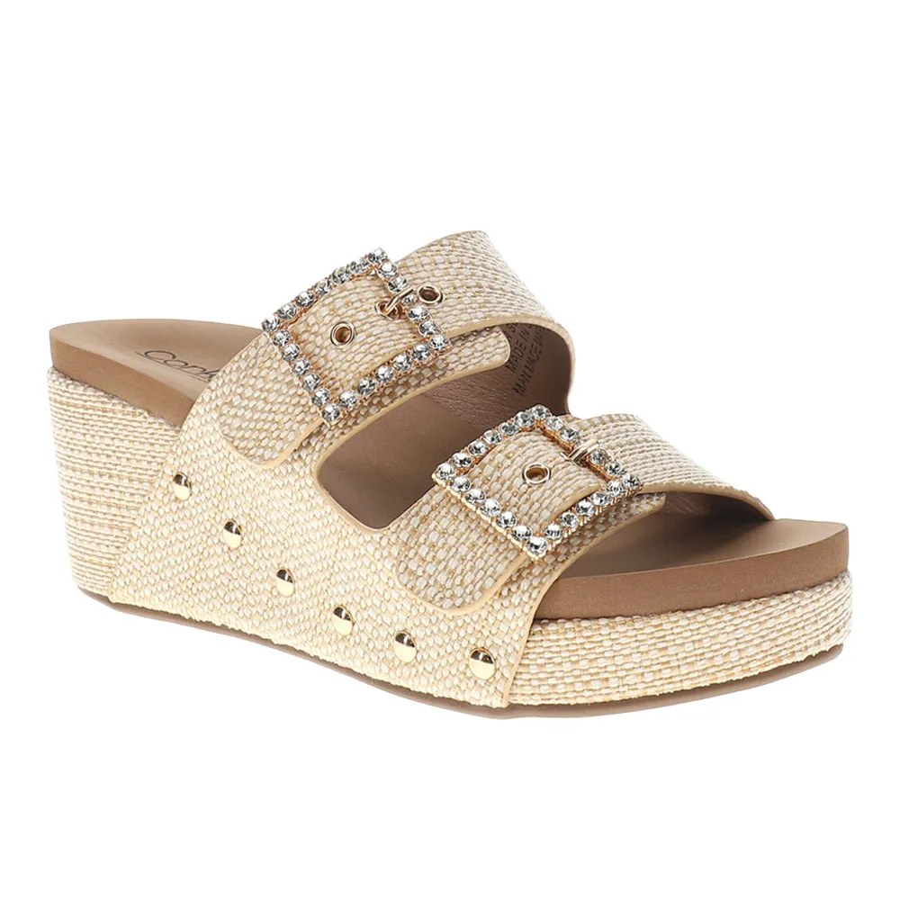 Main Squeeze Studded Wedge Sandals sold by Shoebacca product image thumbnail 2