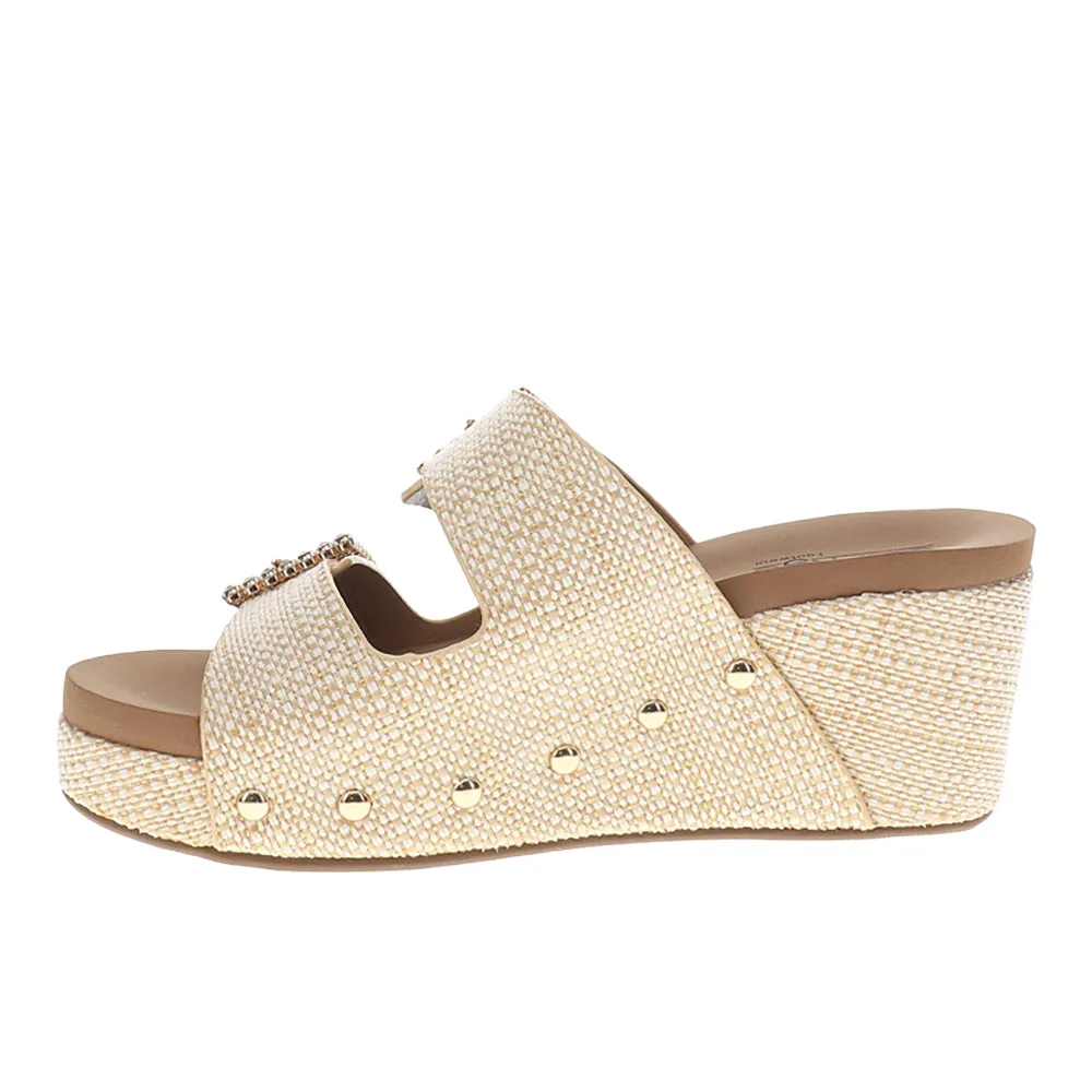 Main Squeeze Studded Wedge Sandals sold by Shoebacca product image thumbnail 3