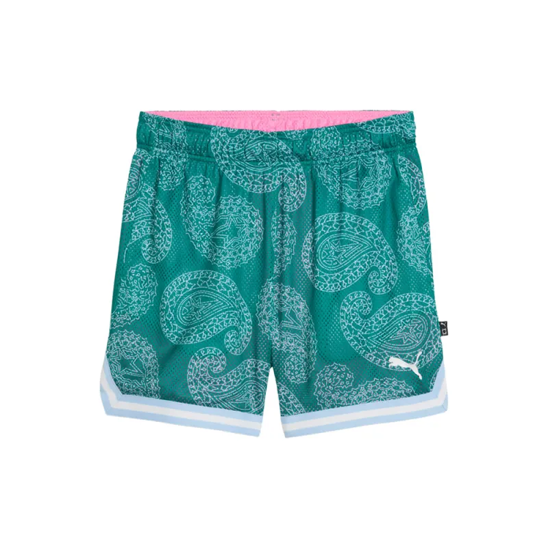 Shooting Stars Reversible 5.5 Inch Athletic Shorts made by Puma