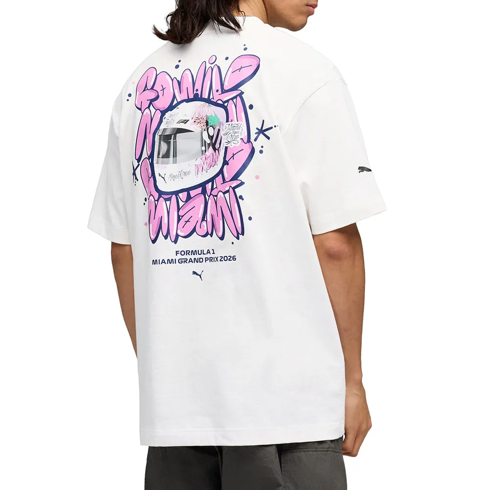 F1 Miami Go Wild Graphic T-Shirt sold by Shoebacca product image thumbnail 4