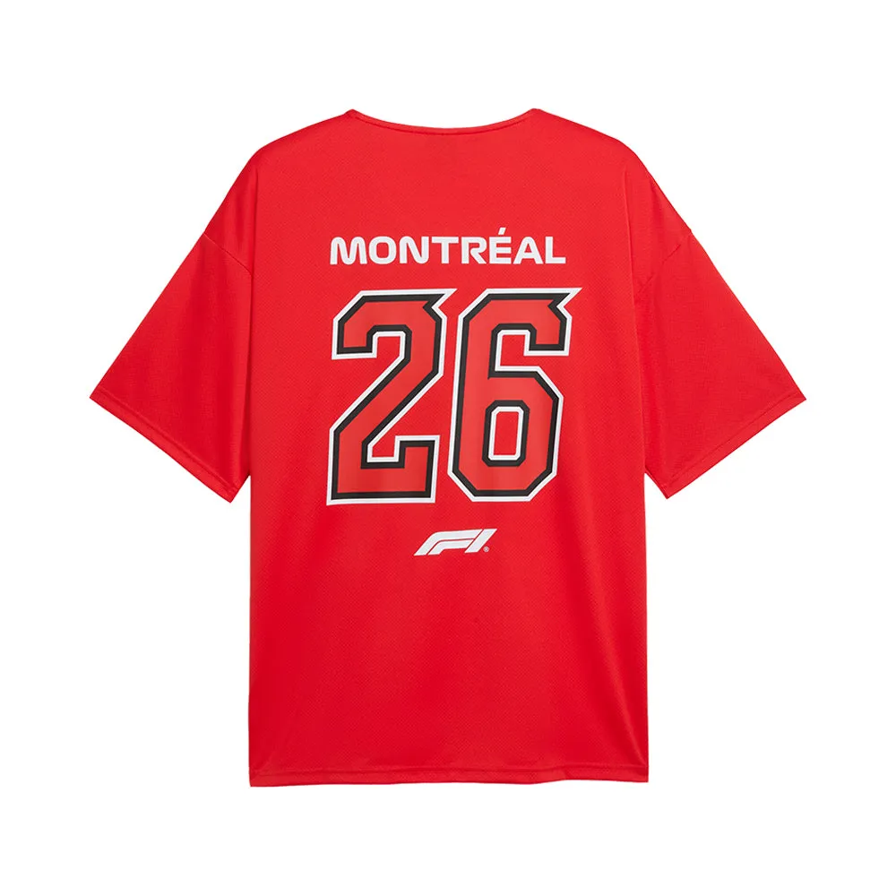 F1 Canada Relaxed Replica Jersey sold by Shoebacca product image thumbnail 2