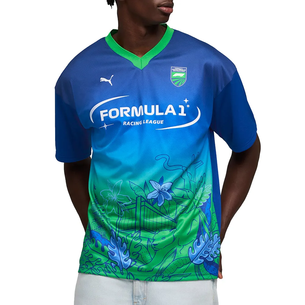 F1 Brazil Relaxed Replica Jersey sold by Shoebacca product image thumbnail 3